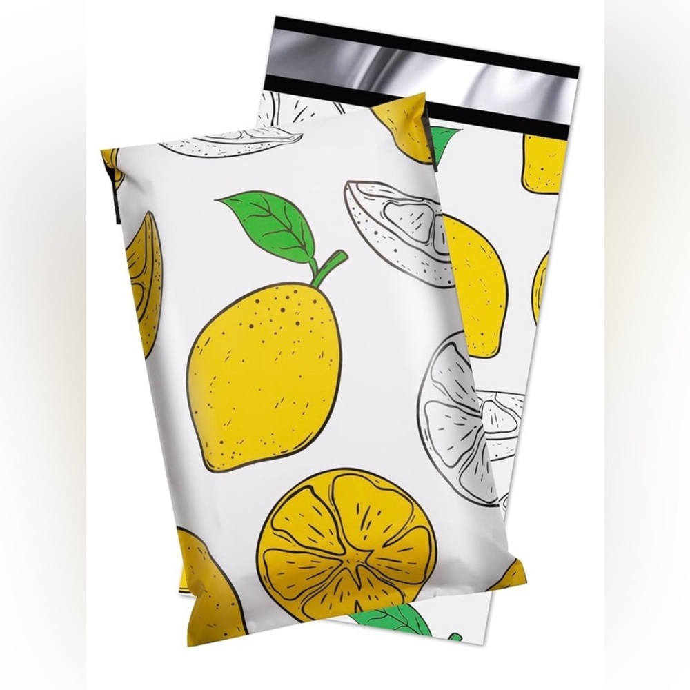 Poly Mailers Lemon Print 6” x 9” 25 pack 🍋